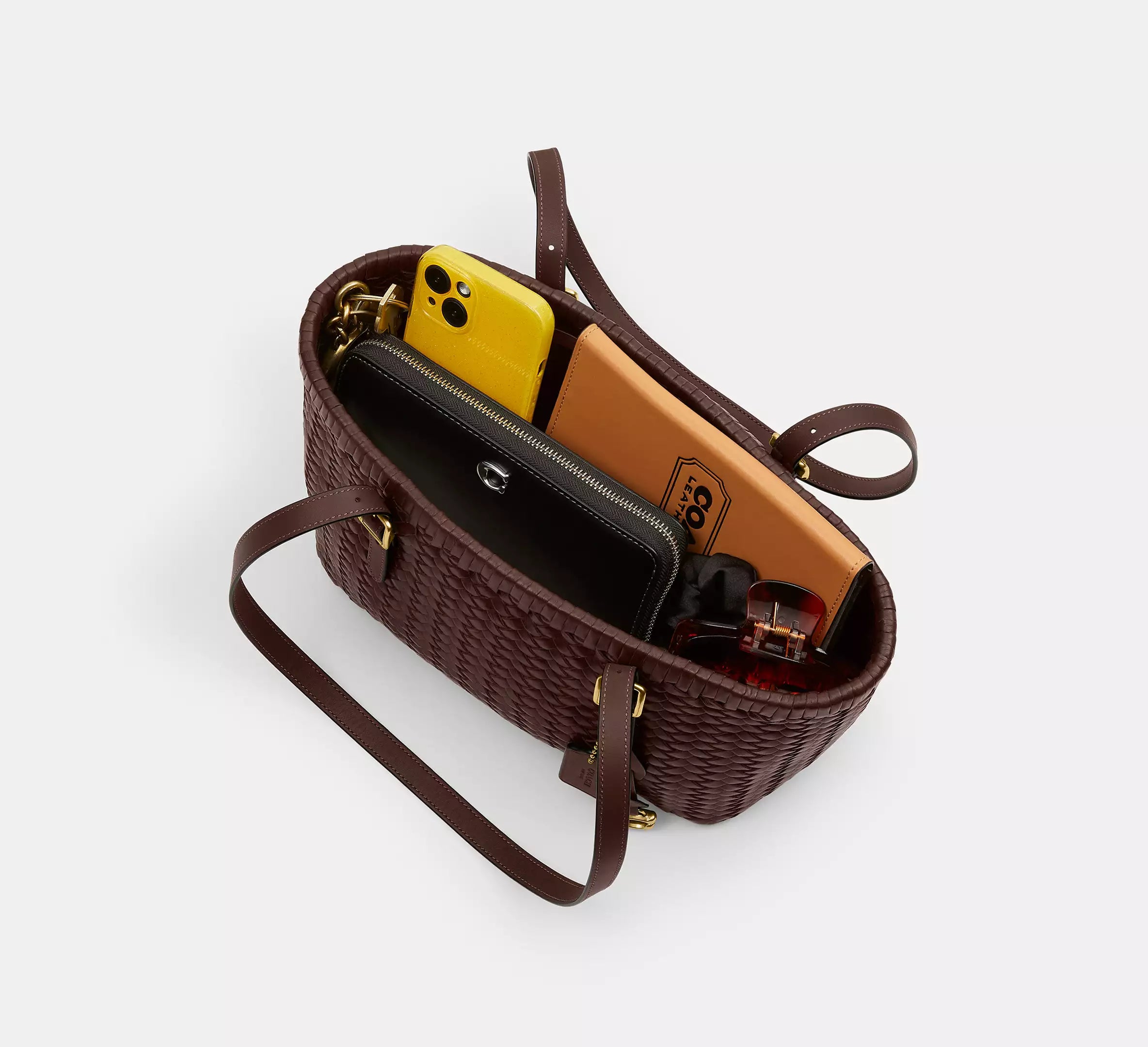 Mina Baie Woven Tote