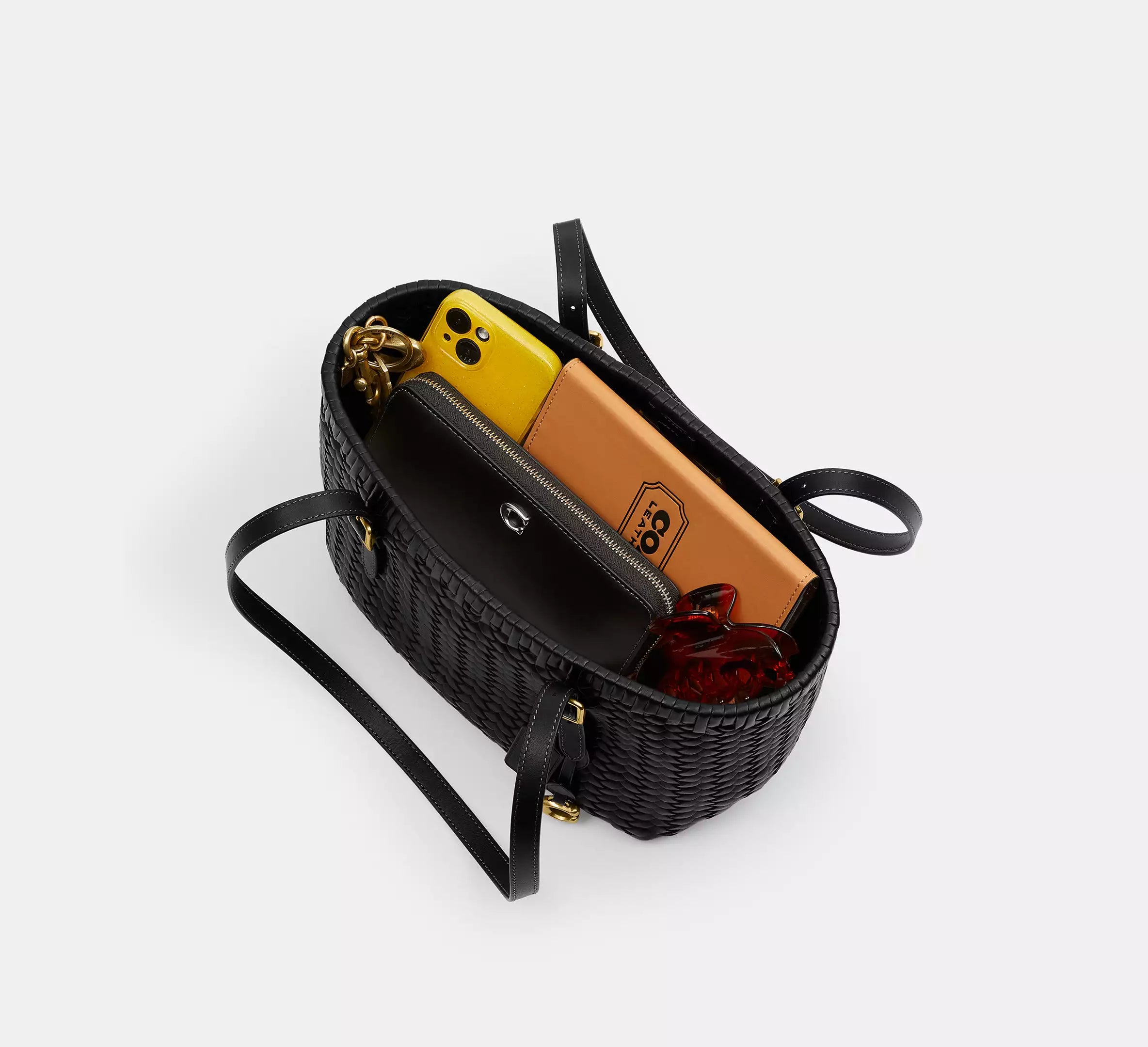 Mina Baie Woven Tote